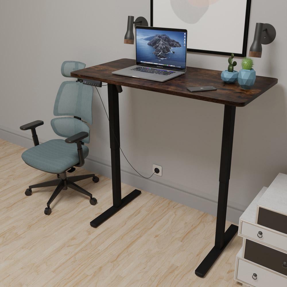 Стол Mealux PowerDesk Lite Antique c электрорегулировкой высоты (EVO-201 Lite Antique/B) - фото 2 Стол Mealux PowerDesk Lite Antique c электрорегулировкой высоты (EVO-201 Lite Antique/B) - фото 2