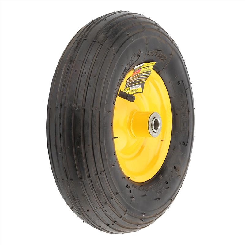 Колесо пневмо 3,5х6 o/d 16 на тачку Budmonster 01-001 01-048 (57018) - фото 3 Колесо пневмо 3,5х6 o/d 16 на тачку Budmonster 01-001 01-048 (57018) - фото 3