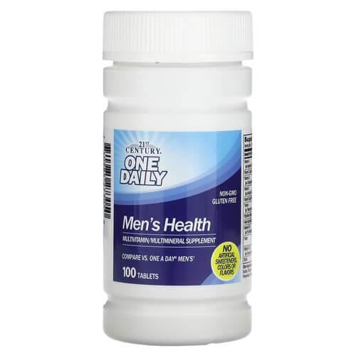 Витамины для мужчин 21st Century One Daily Men's Health 100 табл. (CEN-27305)