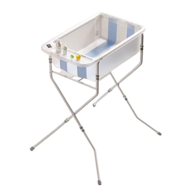 Ванночка складная Балу Babyhood BH-321TR с термометром и подставкой Прозрачный (29390738)