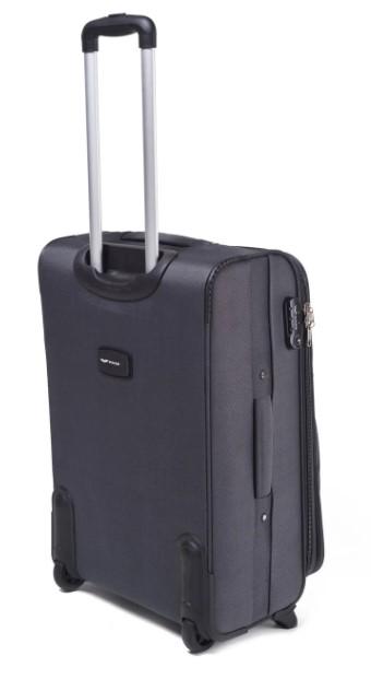 Валіза текстильна Wings 1708 M на 2 колесах Сірий (CETKNWI1708MS2SER) - фото 2 Валіза текстильна Wings 1708 M на 2 колесах Сірий (CETKNWI1708MS2SER) - фото 2