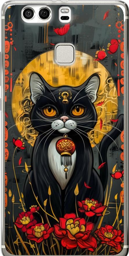 Чехол на Huawei P9 Plus China Cat (6134u-300-42517)