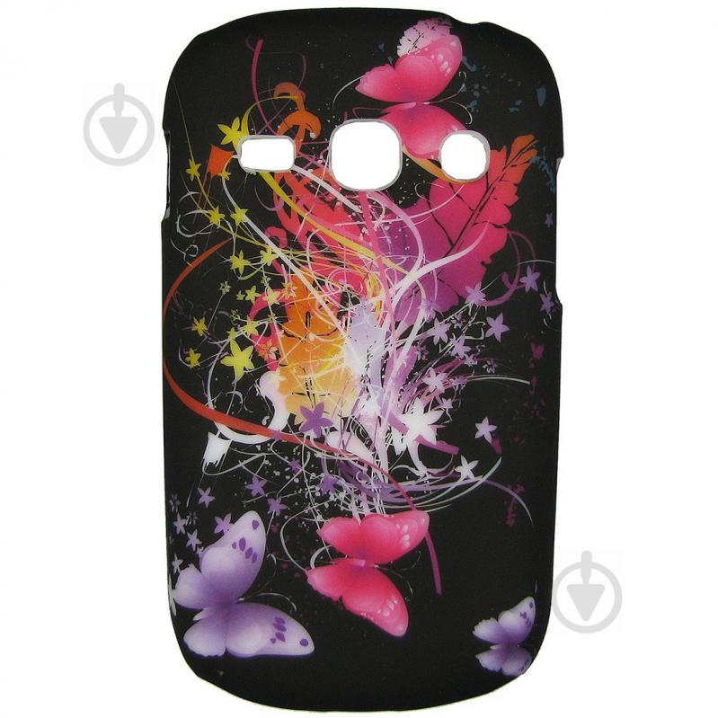 Чехол с рисунком Printed Plastic для Samsung s6810 / s6812 Galaxy Fame Бабочки (hub_dPTJ25173)