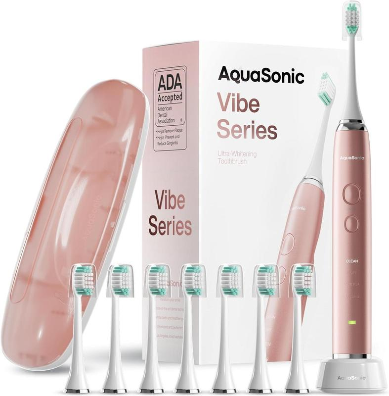Электрическая зубная щетка Vibe Aquasonic Series Ultra Satin Rose Gold (2366700272)