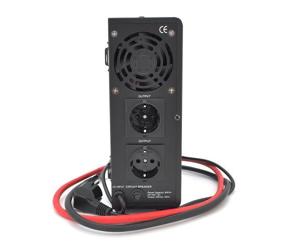 Джерело безперебійного живлення Europower EPWM-MPS-800/12 500W 15A 2xSCHUKO 12V Black (EPWM-MPS-800/12) - фото 3 Джерело безперебійного живлення Europower EPWM-MPS-800/12 500W 15A 2xSCHUKO 12V Black (EPWM-MPS-800/12) - фото 3