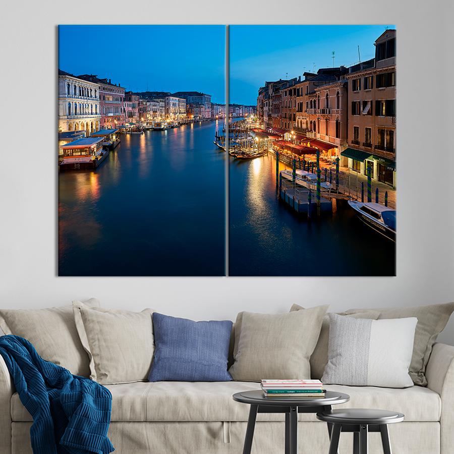 Настенний декор Знаменитый Гранд-канал в Венеции 165x122 см (A805-2)
