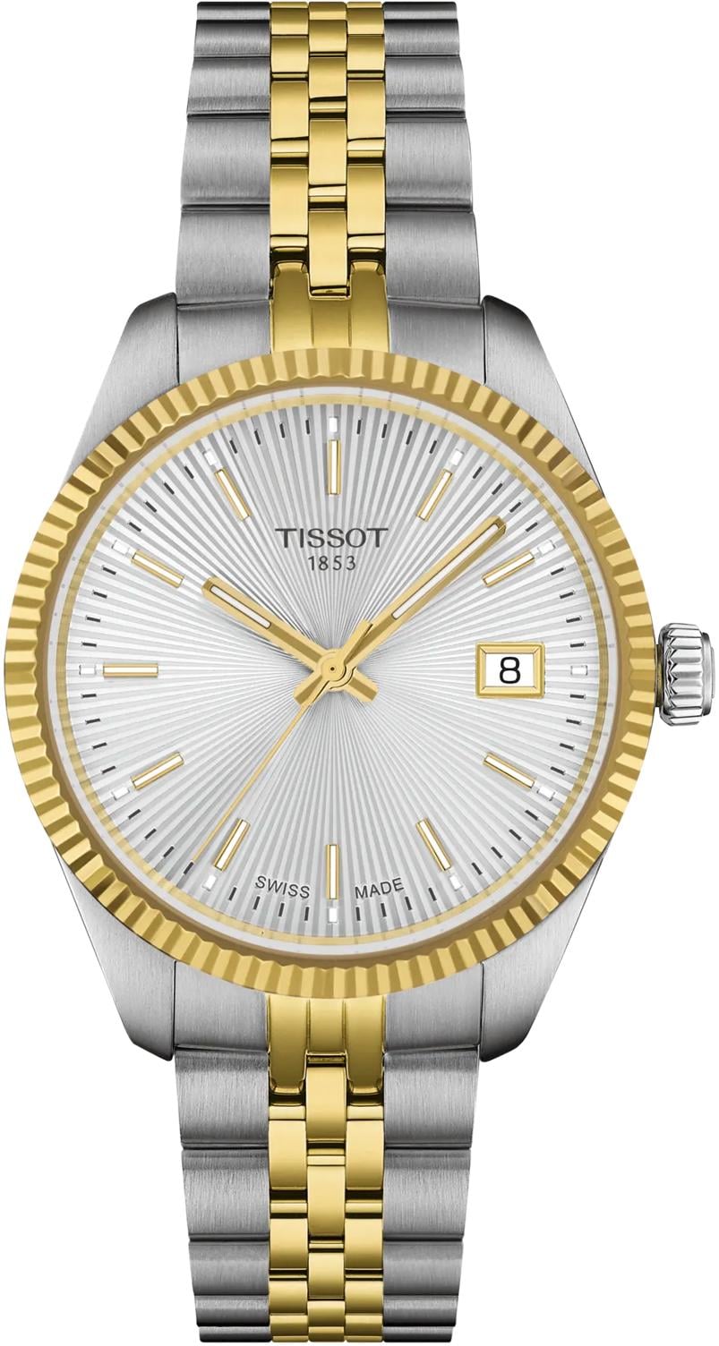 Часы женские Tissot Ballade 34mm T156.210.22.031.00 Серебристый (T156.210.22.031.00)
