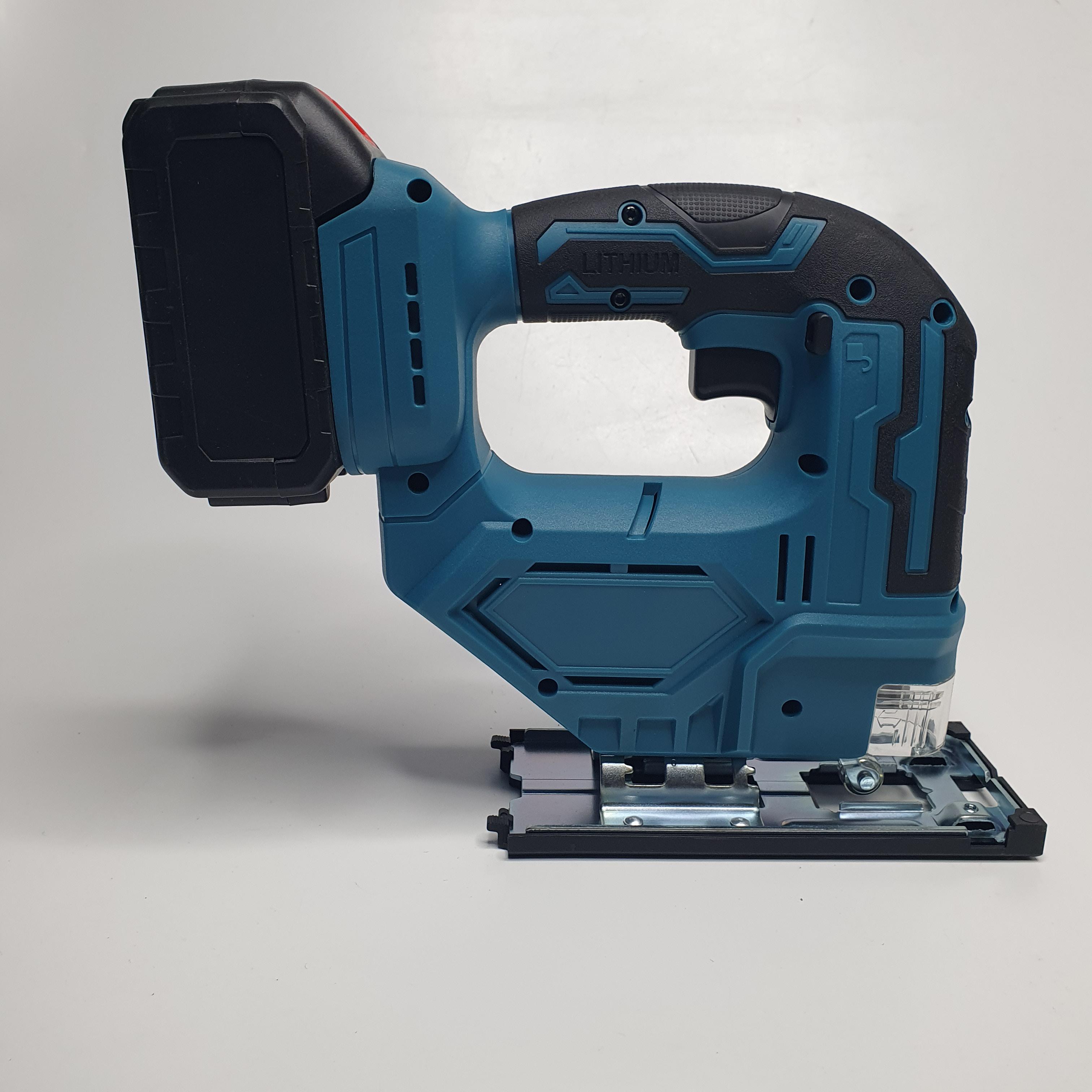 Лобзик аккумуляторный 24V с 2 АКБ в пластиковом кейсе с регулировкой скорости и угла наклона Синий (DN-82) - фото 6 Лобзик аккумуляторный 24V с 2 АКБ в пластиковом кейсе с регулировкой скорости и угла наклона Синий (DN-82) - фото 6