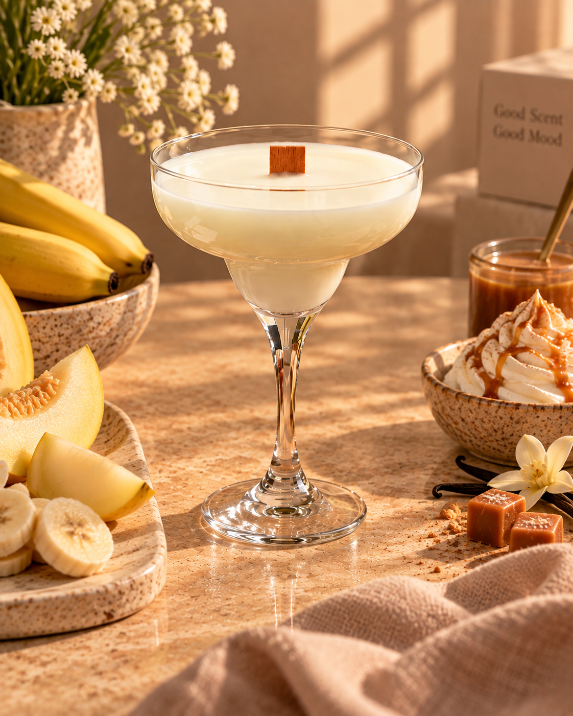 Свічка ароматична Franterro Grace Banana Extra 220 г (FRN-1133)