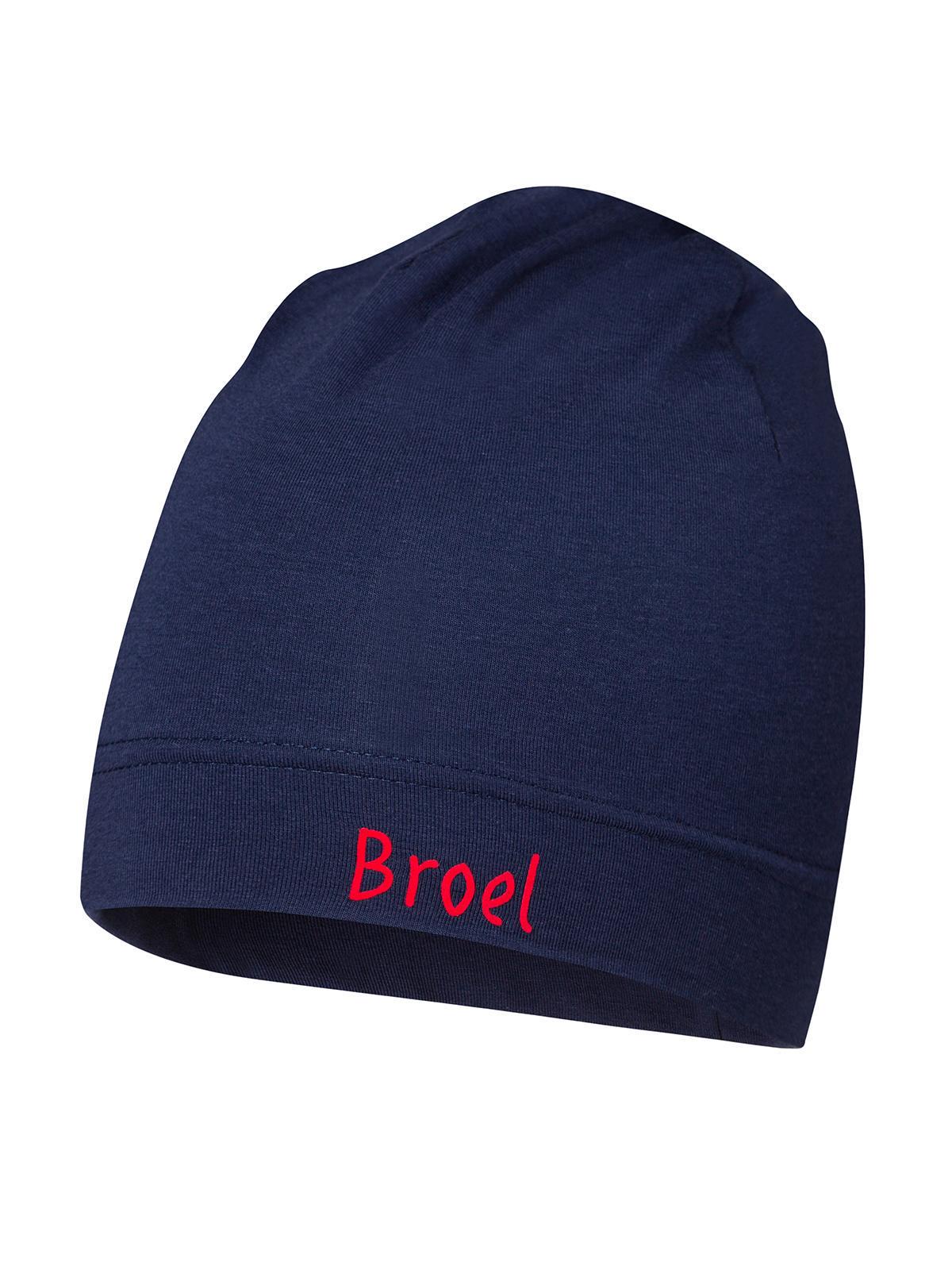 Демисезонная шапка Broel р. 51 Темно-синий TIAGO wer.1