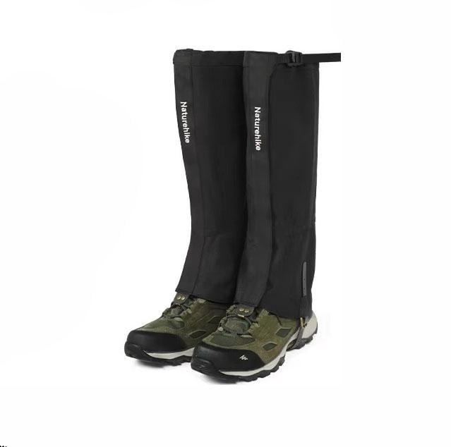 Бахіли Naturehike CNK2450DS011 Snow Gaiter L Black (6975641889724)