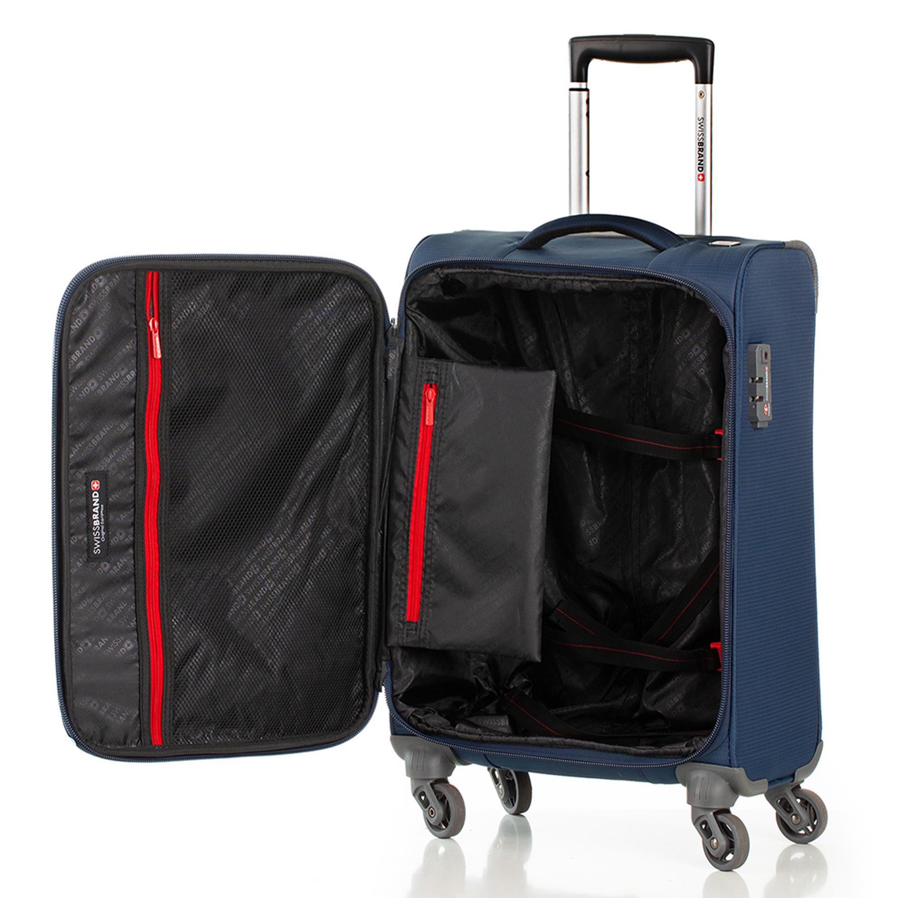 Валіза Swissbrand Silkeborg S Navy (SWB_LLSIL940S) - фото 3 Валіза Swissbrand Silkeborg S Navy (SWB_LLSIL940S) - фото 3
