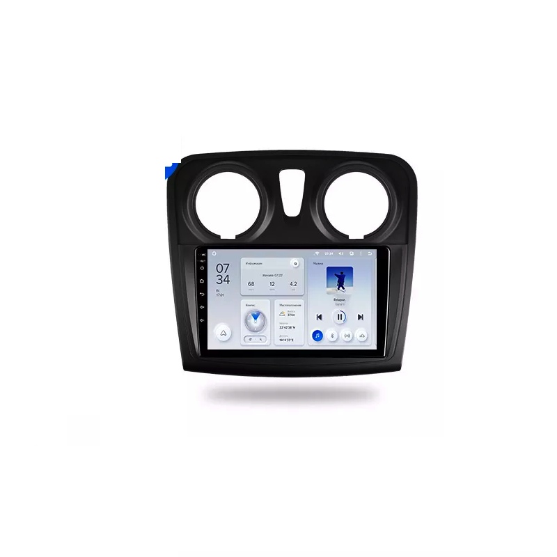 Автомагнитола штатная Teyes для Renault Logan 2012-2019 для Sandero 2014-2019 Android X1 2+32G Wi-Fi вариант F2 (1671304832)