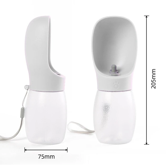 Бутылка-поилка для животных дорожная 300 мл (28821189) - фото 2