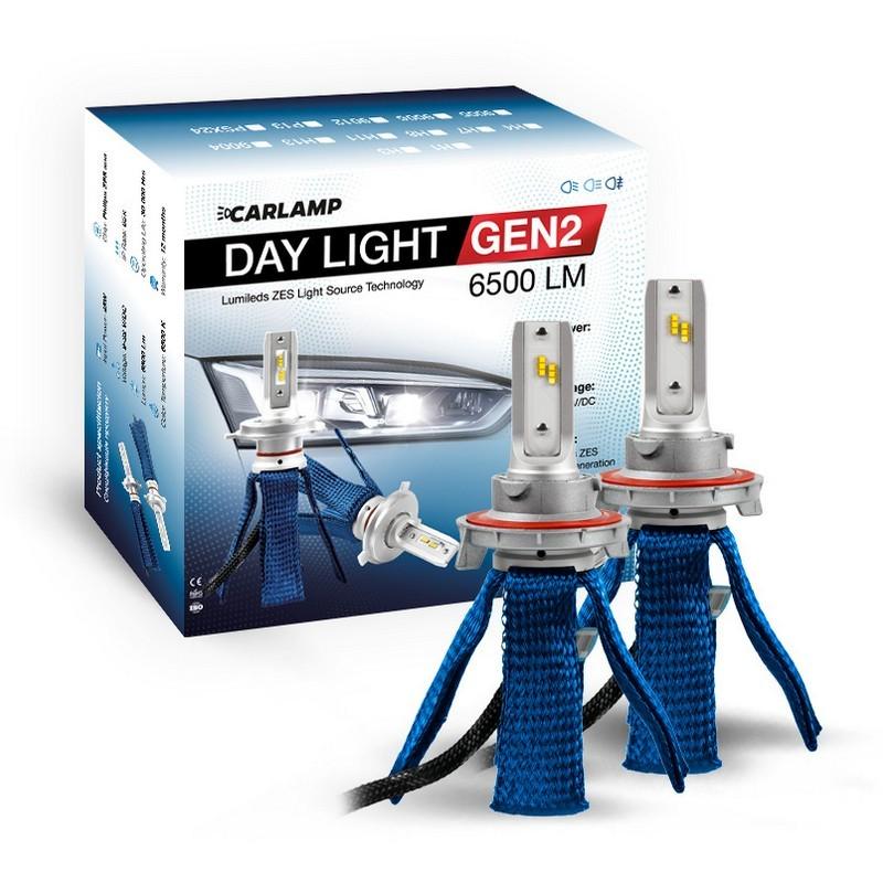 Автолампы светодиодные CARLAMP H13 Day Light GEN2 Led 6500 Lm 6000K (DLGH13)