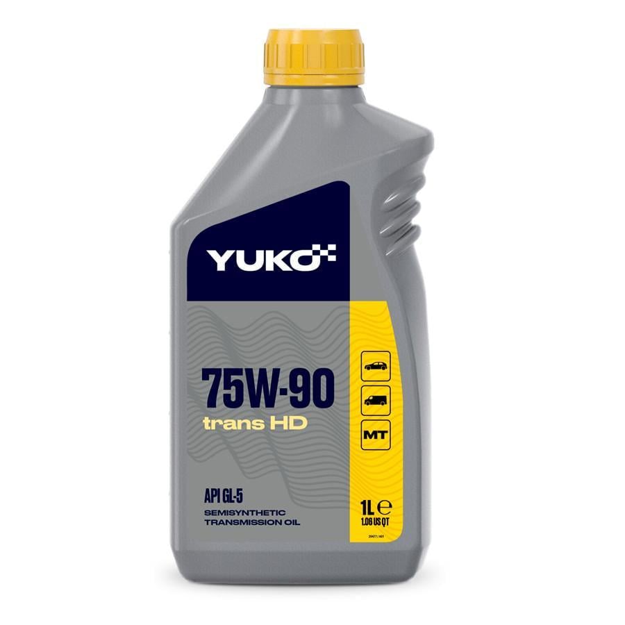 Трансмиссионное масло YUKO TRANS HD 75W-90 GL-5 1 л (20477) Трансмиссионное масло YUKO TRANS HD 75W-90 GL-5 1 л (20477)