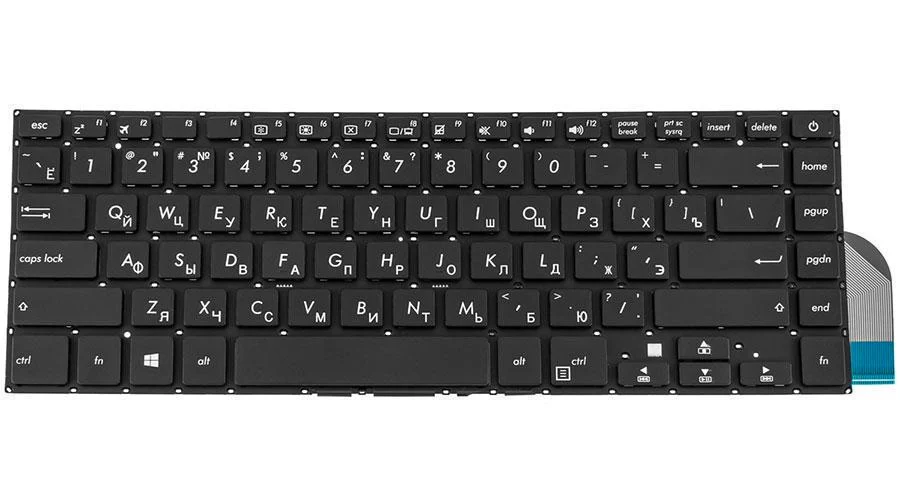Клавиатура для ноутбука Asus X505BP Черный (168697)