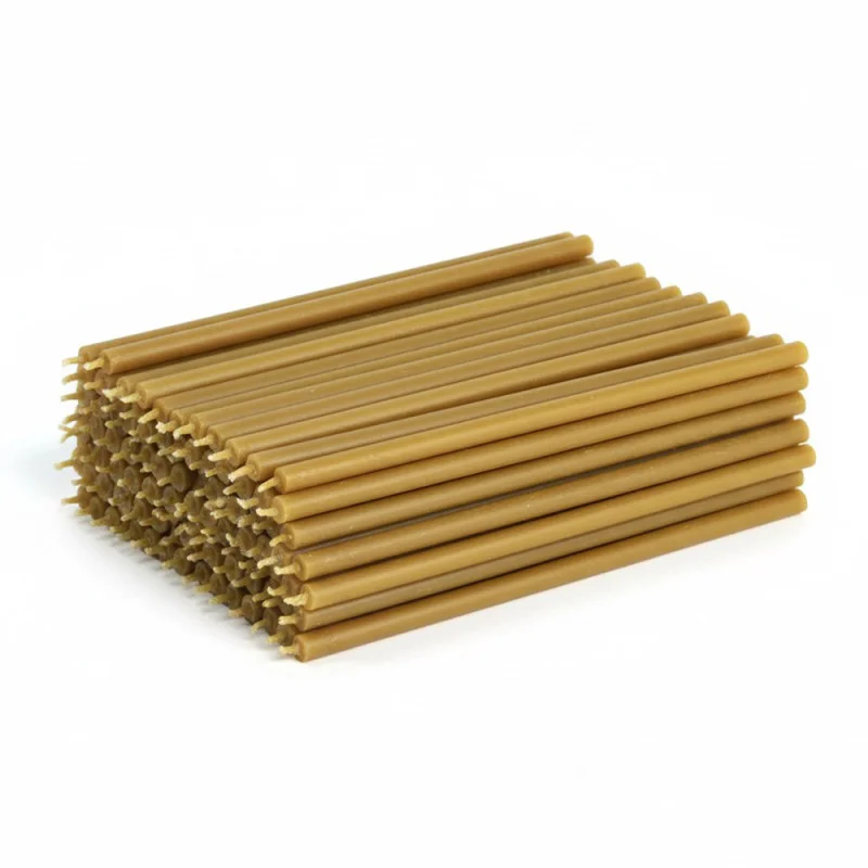 Свеча из 100% воска 21 см 0,5 кг 85 шт. (6540)