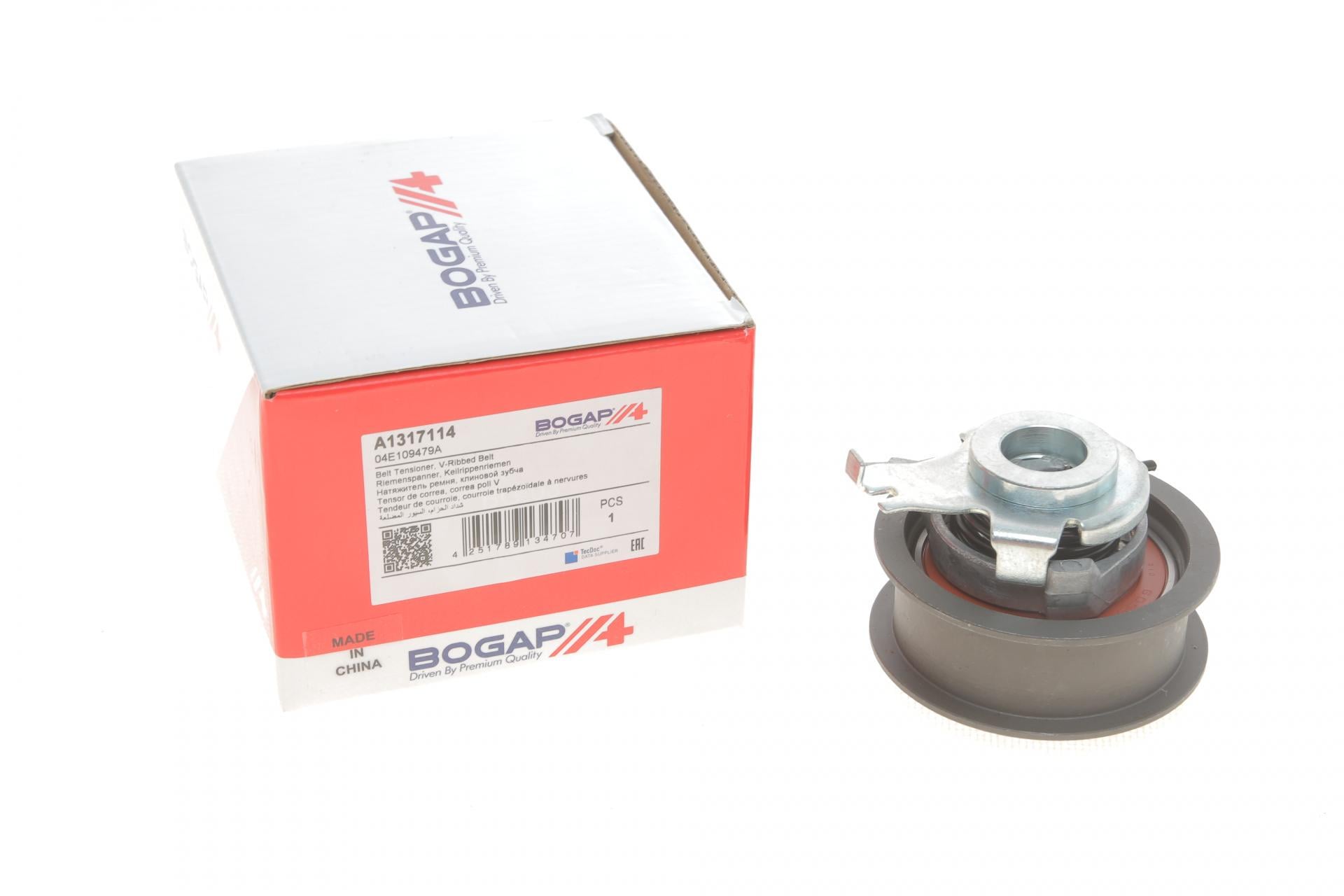 Ролик ГРМ натяжной BOGAP для VW Caddy IV 1.2-1.4 TSI 15-70,6x21 мм (A1317114 BOGAP)