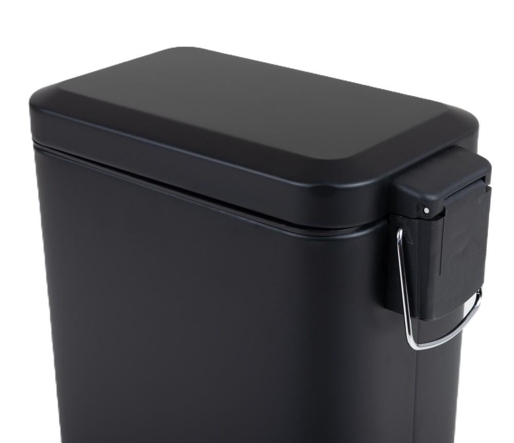 Ведро для мусора Zerix Sansa-TC0105 прямоугольное 5 л Черный (ZX5894) - фото 3 Ведро для мусора Zerix Sansa-TC0105 прямоугольное 5 л Черный (ZX5894) - фото 3