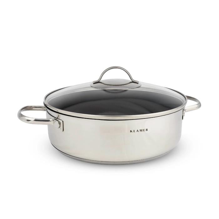 Кастрюля Klamer сервировочная 28 см 5,5 л