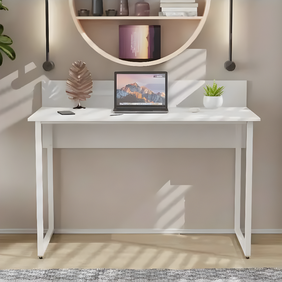Стіл комп'ютерний Ferrum-decor Скай ДСП 16 мм 75x120x60 см Білий/Білий (FRD-101071) Стіл комп'ютерний Ferrum-decor Скай ДСП 16 мм 75x120x60 см Білий/Білий (FRD-101071)