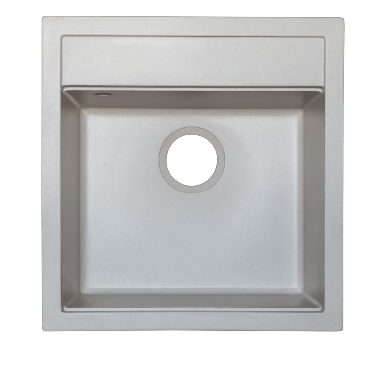 Мойка кухонная Platinum Fiesta 5149S Белый в точку (353121)