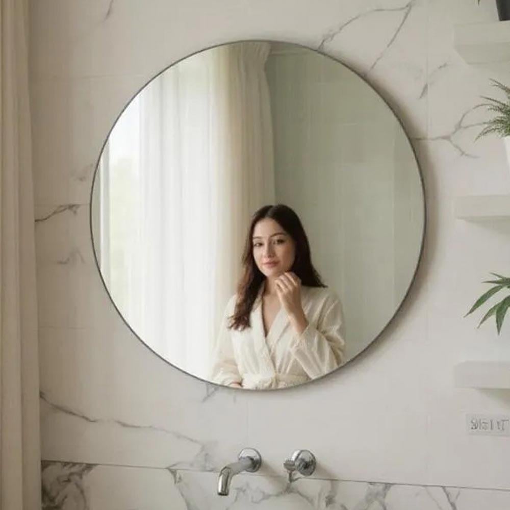 Зеркало со шкафом для ванной комнаты THEMIX Plastic У-5 правый 60 см - фото 11