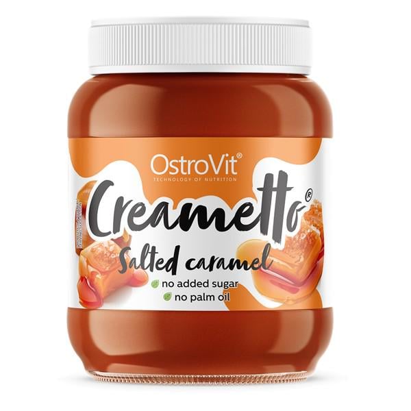 Шоколадная паста OstroVit Creametto Salted caramel 350 г