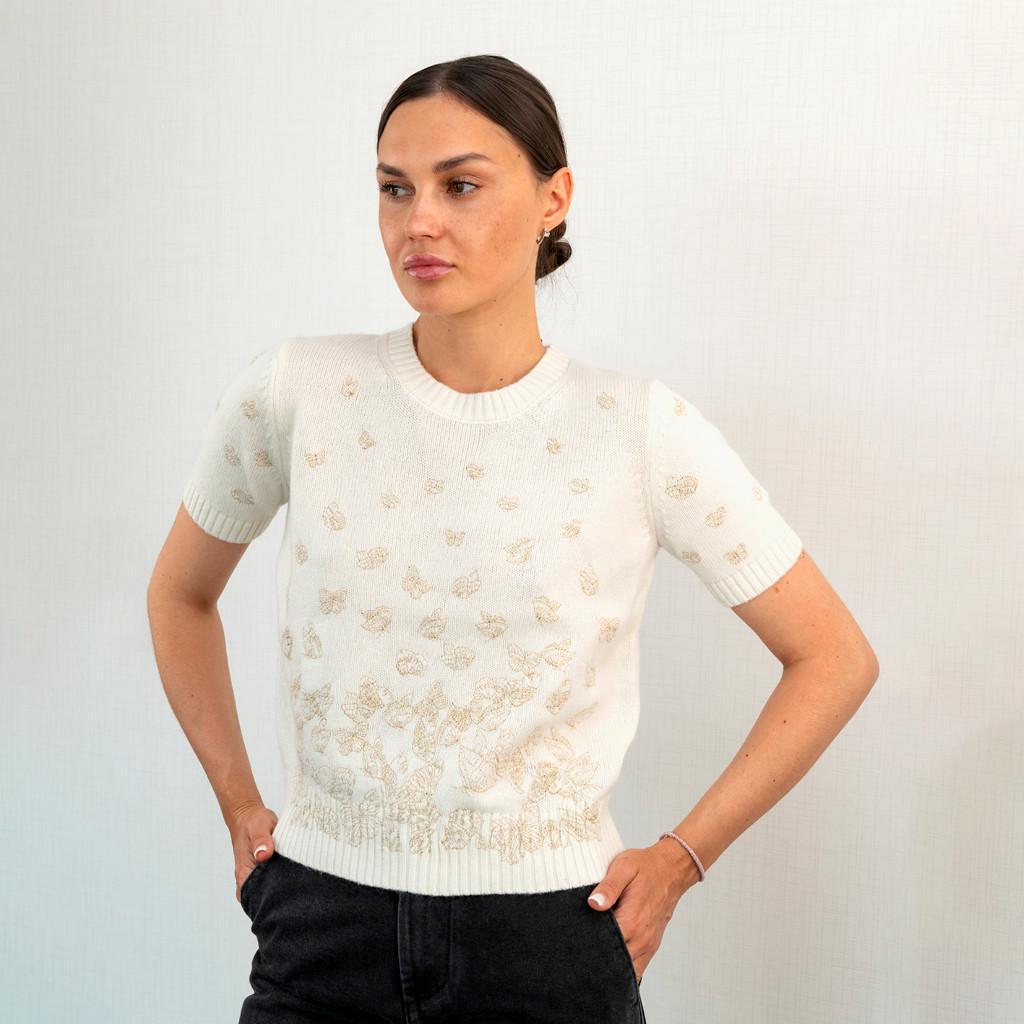 Джемпер жіночий повсякденний Christian Dior S Білий (2588762939)