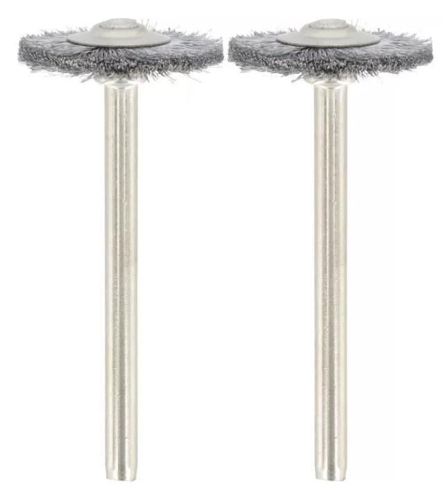 Сталева щітка Dremel 26150428JA 19 мм 3,2 мм 2 шт. для дрилів (22119)