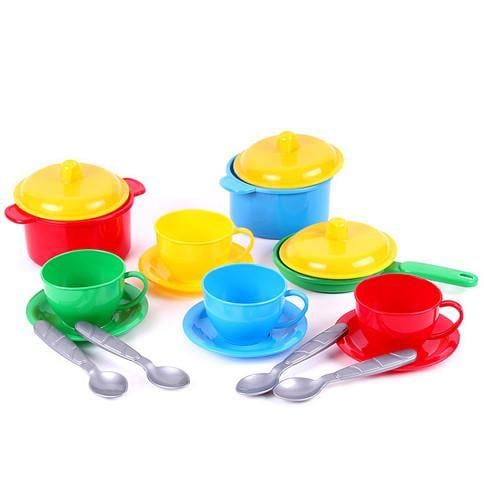 Детская игровая посуда Технок Маринка 1 пластиковая (0687)