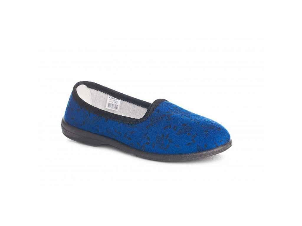 Тапочки домашние женские Litma трикотаж р. 37 Синий (1091919)