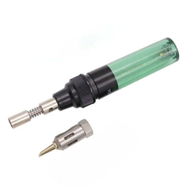 Паяльник газовий HT-F01 для паяння дорогоцінних металів 100-1300°C 80W-120W Зелений (11381js) - фото 4 Паяльник газовий HT-F01 для паяння дорогоцінних металів 100-1300°C 80W-120W Зелений (11381js) - фото 4