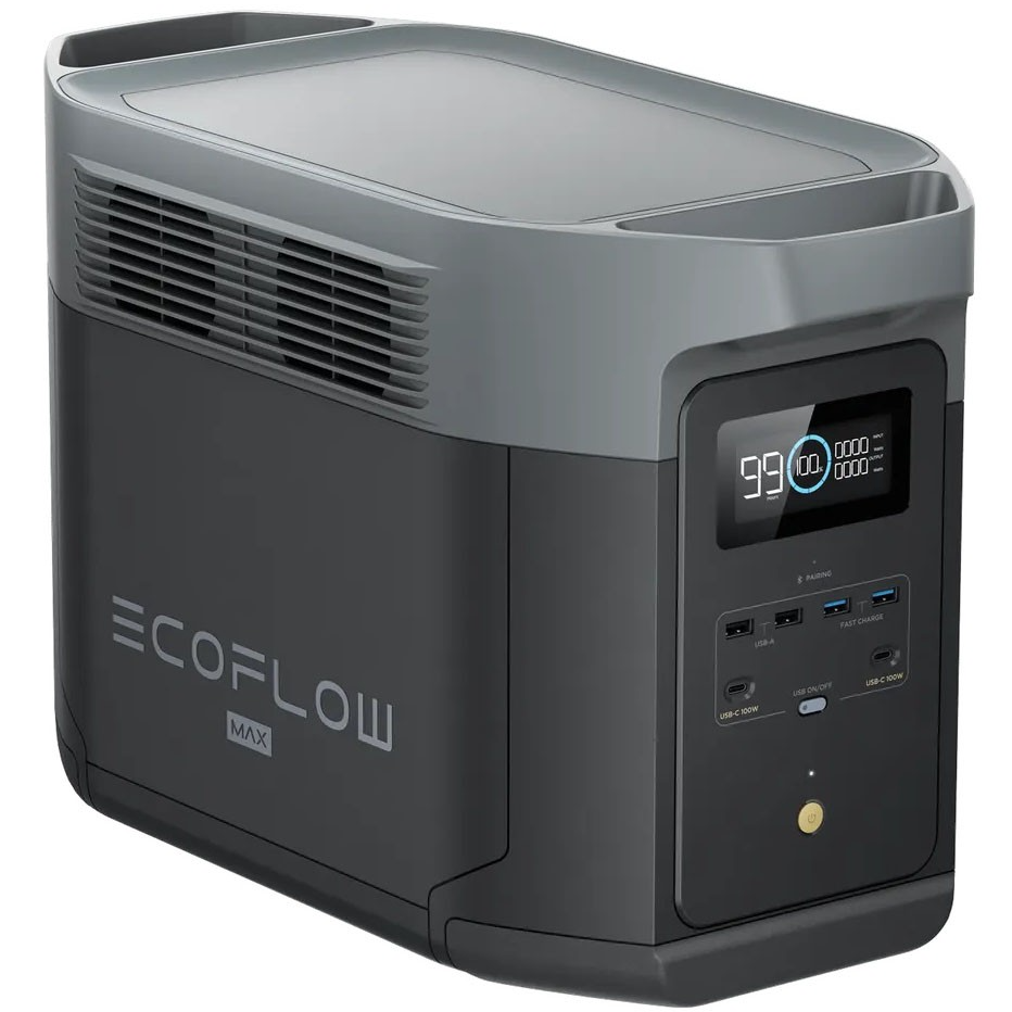 Зарядная станция EcoFlow DELTA 2 Max 2048 Вт/ч Зарядная станция EcoFlow DELTA 2 Max 2048 Вт/ч