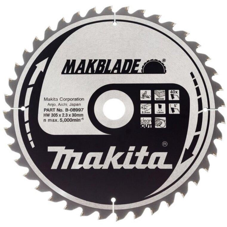Диск пильный по дереву Makita Makblade 305х30 мм 40T