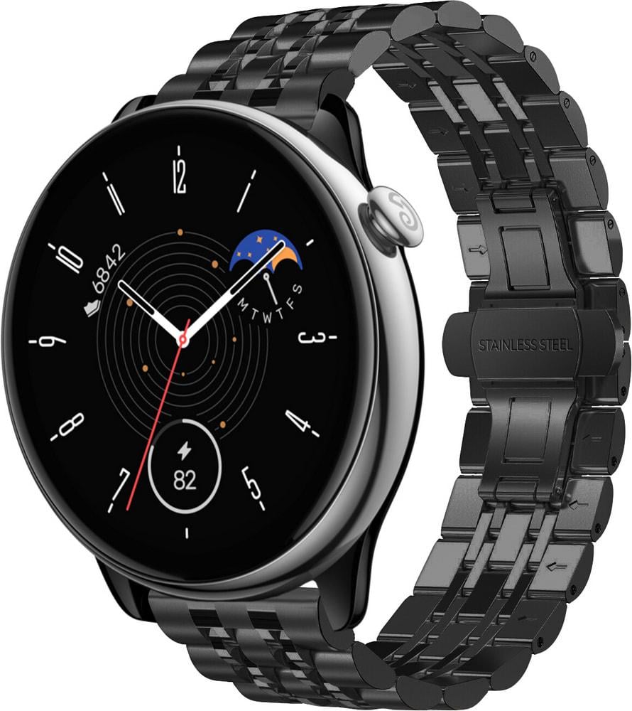 Металлический Ремешок Spinye для Amazfit GTR Mini Black (33500-2B) Металлический Ремешок Spinye для Amazfit GTR Mini Black (33500-2B)