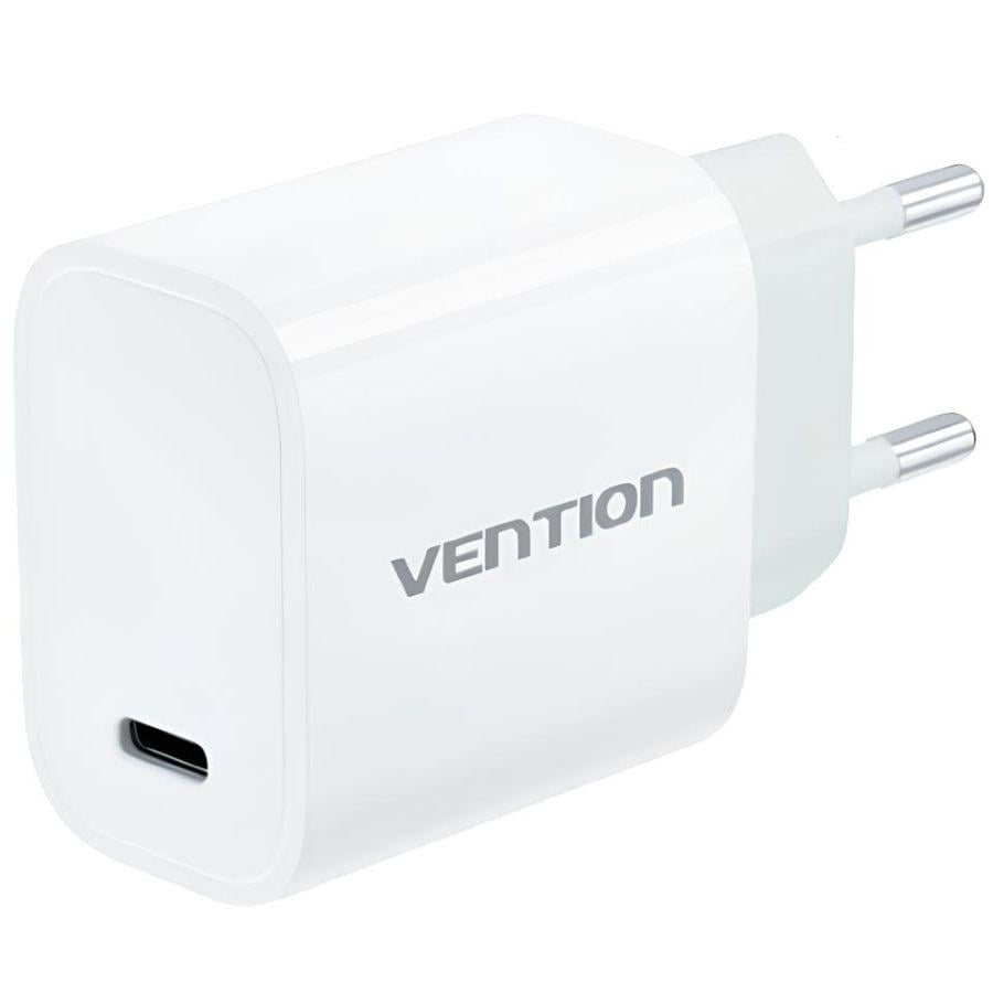 Зарядное устройство Vention 30W USB-C с кабелем Type-C 1 м White (G18W0-EU)