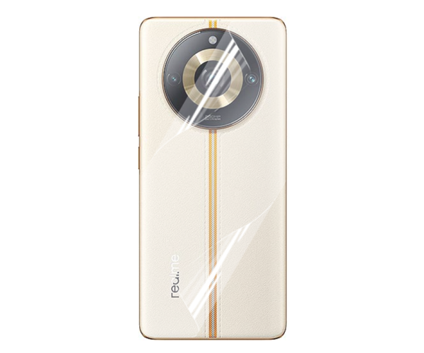 Пленка противоударная гидрогелевая Hydrogel Film для Realme 11 Pro Plus на заднюю панель Transparent