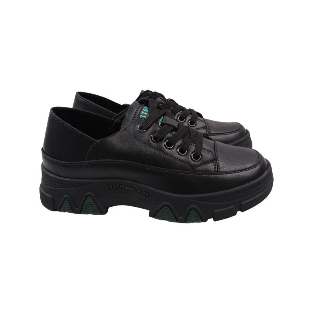 Туфли женские Li Fexpert из кожи р. 39 Черный (1079-22DTC)