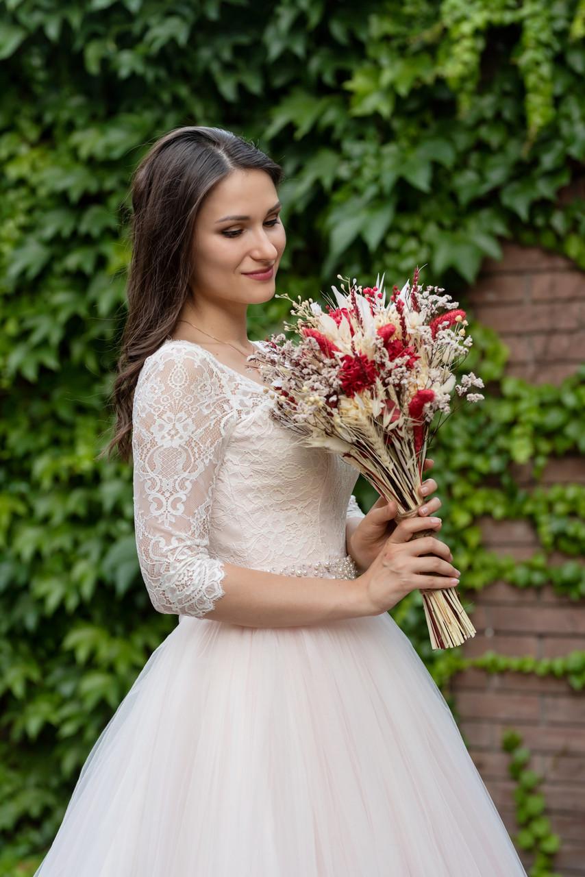 Букет весільний Заповітна мрія S 15х30 см (1665538995) - фото 3