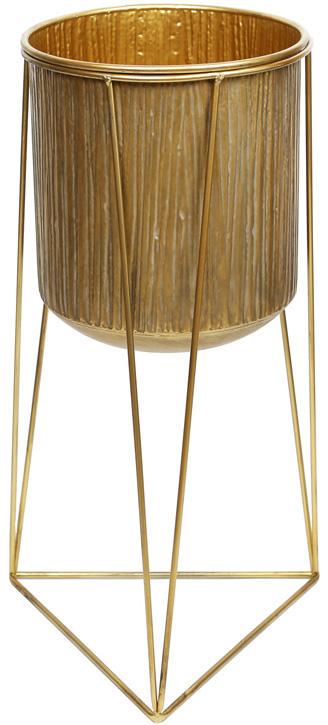 Кашпо металлическое на подставке Cornel 39,5х39,5х72 см