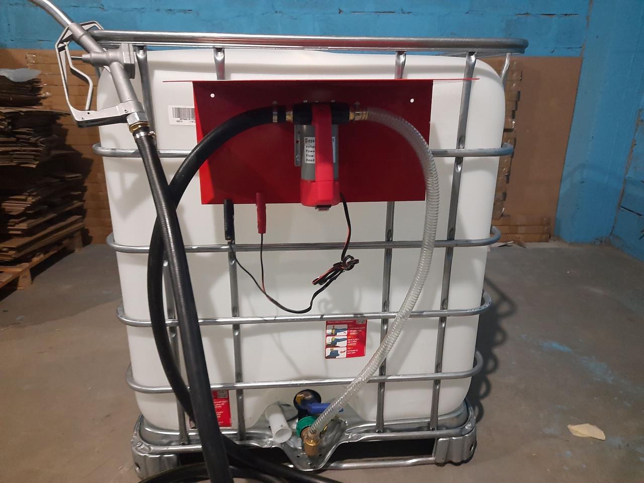 Комплект для перекачування палива на базі єврокубу (RE SL012-1-24V)