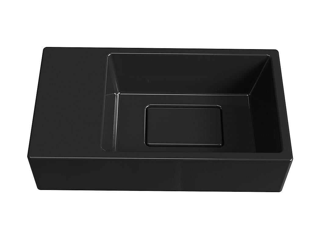 Умывальник подвесной Status Savay L Black (728) - фото 4