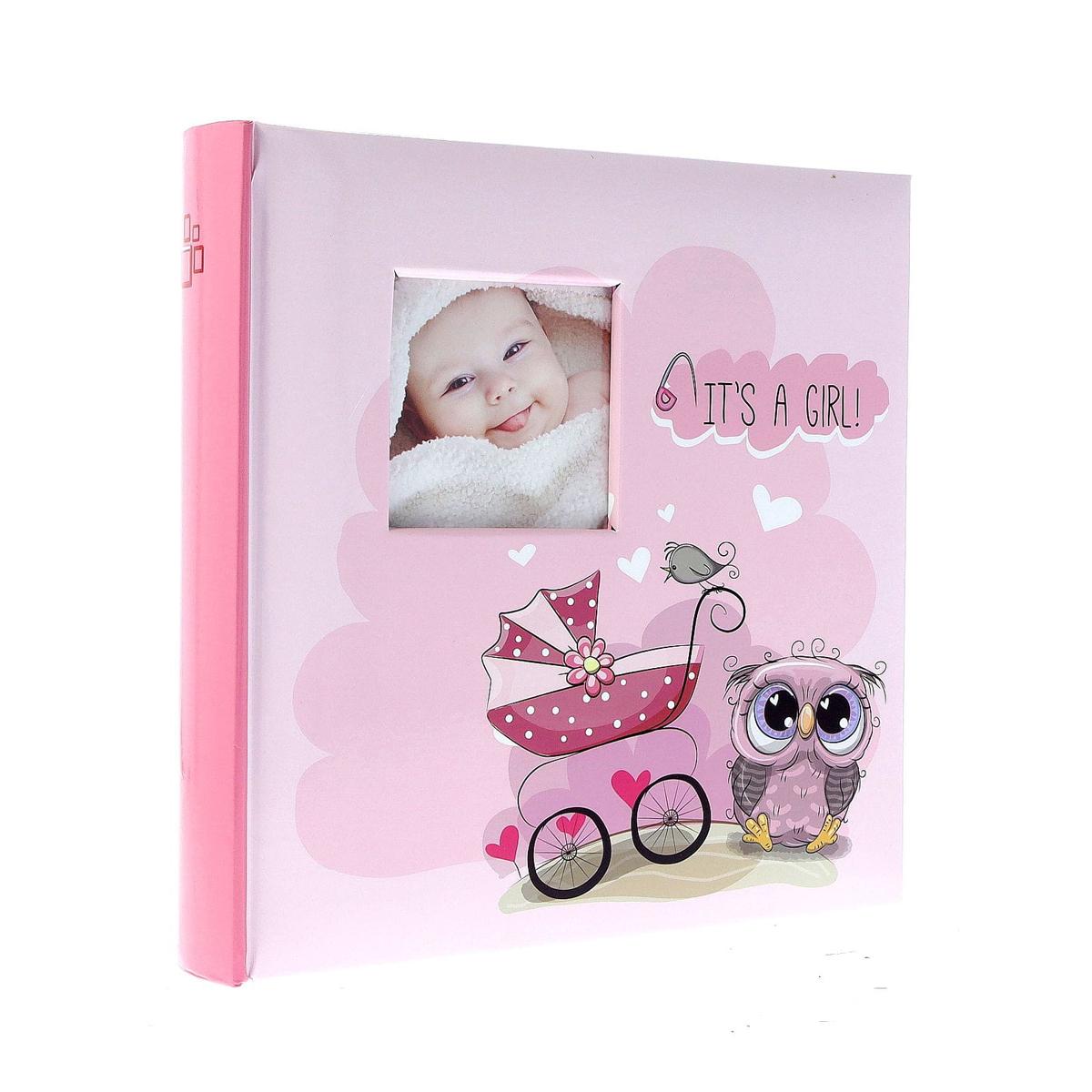 Фотоальбом Gedeon KD46200 OWL 10x15 см 200 фото Pink