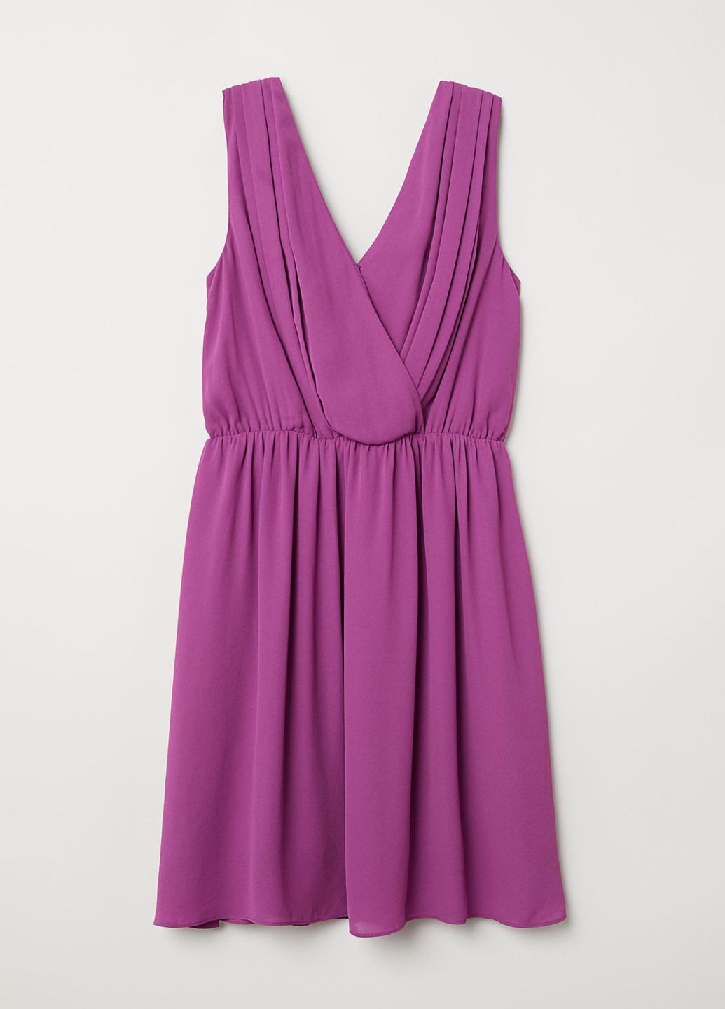 Сукня для годуючих H&M М Фіолетовий (645064001b42)