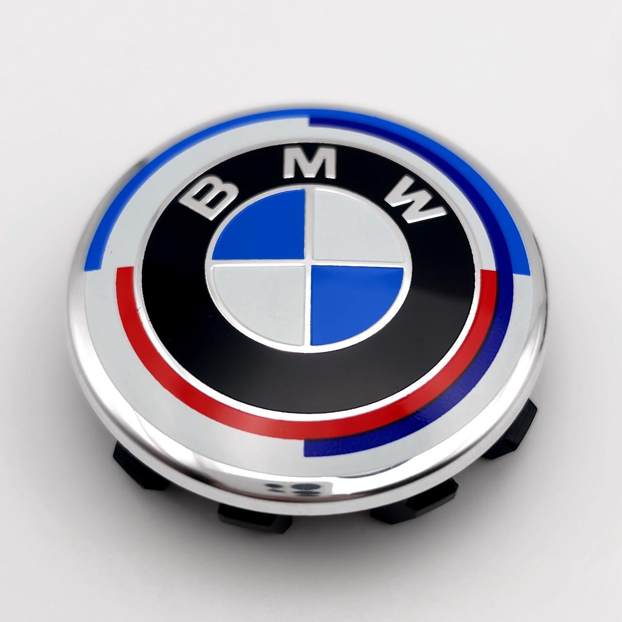 Колпачок заглушка ступицы колеса BMW тип 1 56 мм Разноцветный (3009266991)