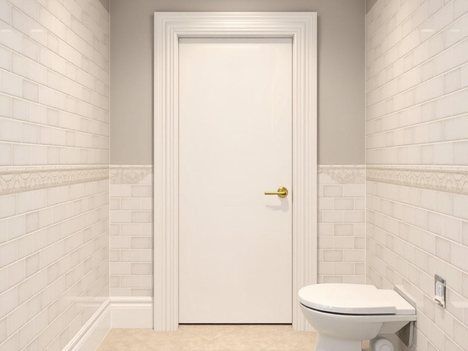 Двері в туалет/санвузол САН-05 розширені глухі Білий (5744) - фото 11 Двері в туалет/санвузол САН-05 розширені глухі Білий (5744) - фото 11