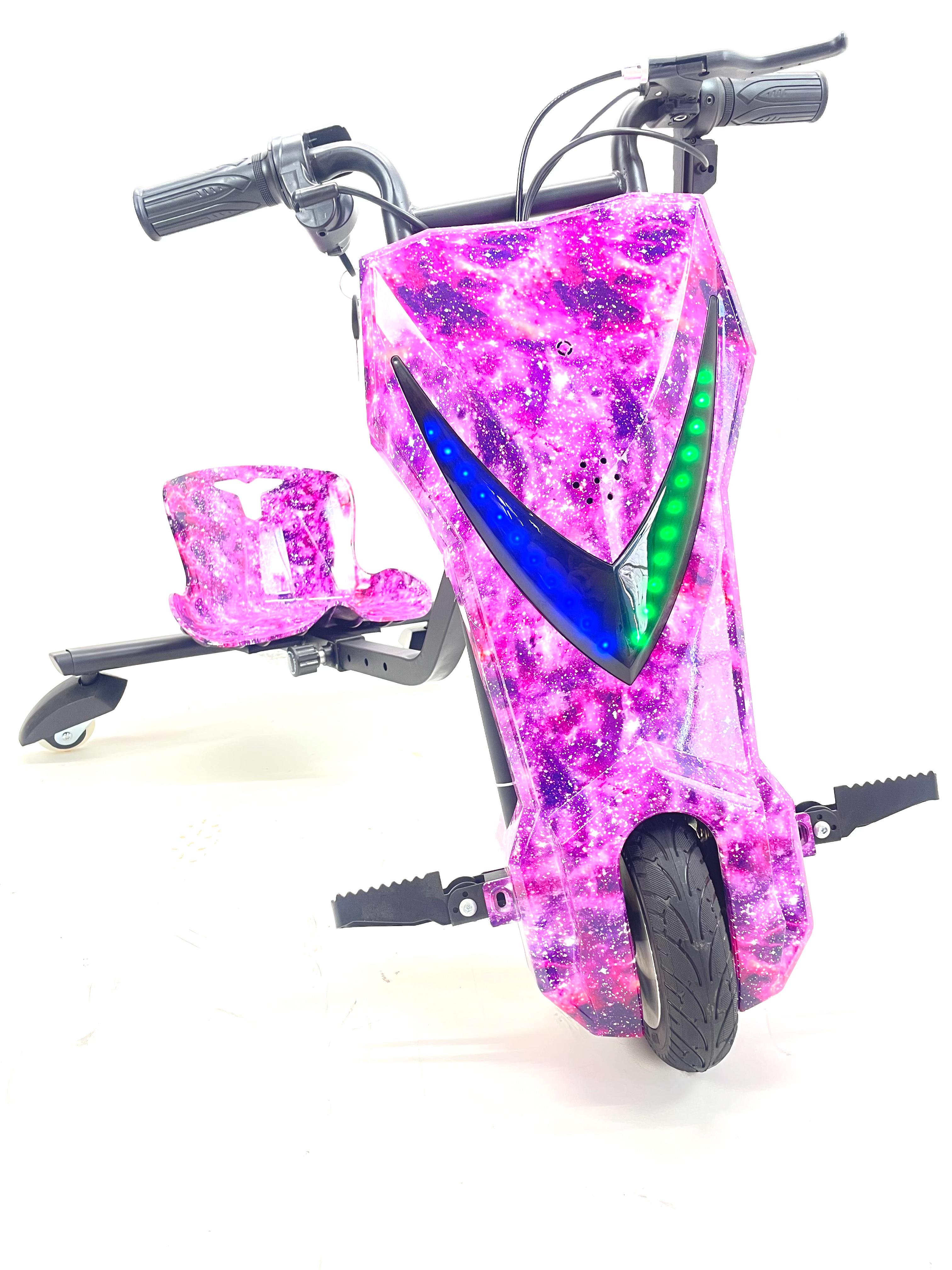 Дрифт-карт Windtech Crazy Bug Космос 500W Розовый (28839166)