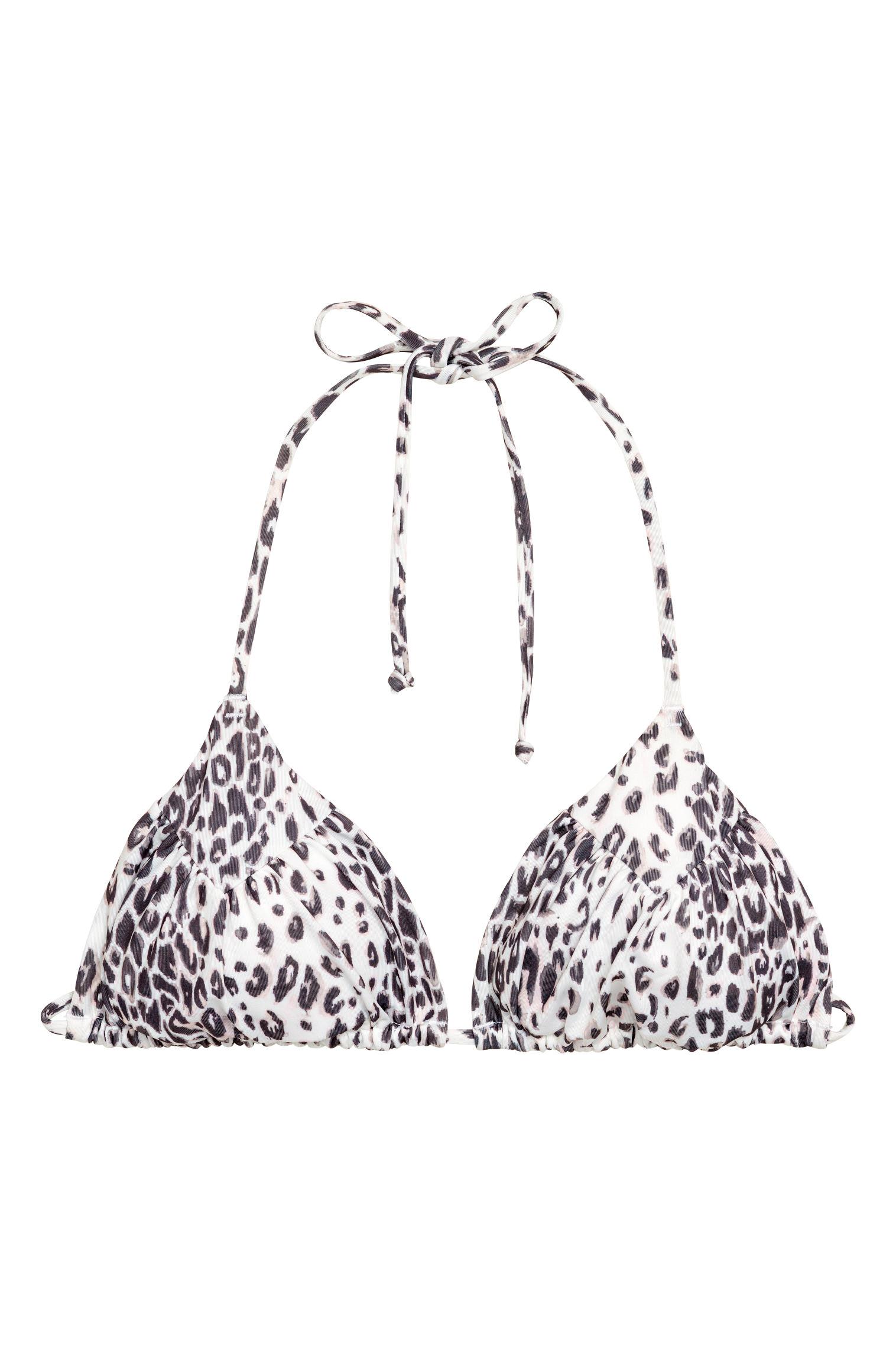 Лиф купальный H&M Леопард р. 34 Белый (1011492899) - фото 2 Лиф купальный H&M Леопард р. 34 Белый (1011492899) - фото 2